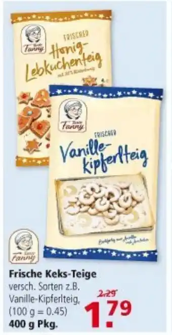 Multi Markt Frische Keks-Teige 400 g Pkg. Angebot