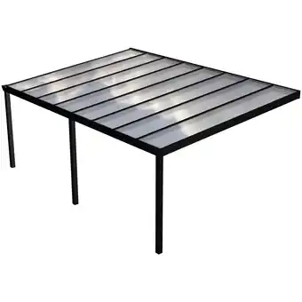 Hagebau GARDENDREAMS Terrassenüberdachung Legend, BxT: 600 x 400 cm, anthrazit / RAL7016, Glasdach - grau Angebot