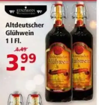 Multi Markt Altdeutscher Gluhwein 1 l Fl. Angebot