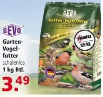 Multi Markt Gevo Garten-Vogelfutter 1 kg Btl. Angebot