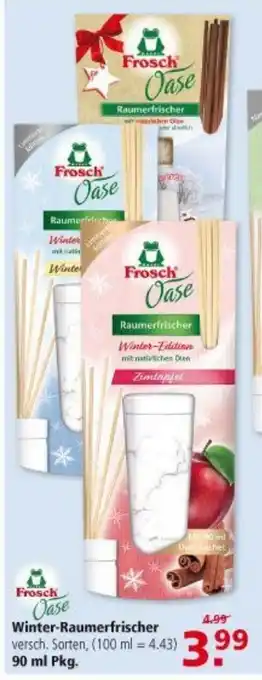 Multi Markt Winter-Raumerfrischer 90 ml Pkg. Angebot