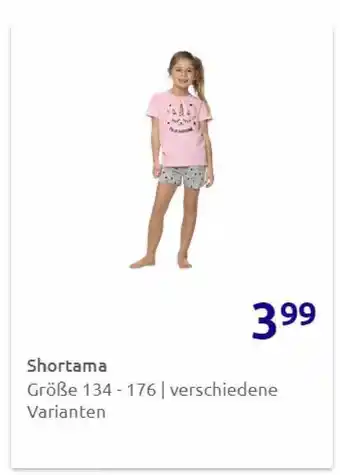 Action Shortama Angebot