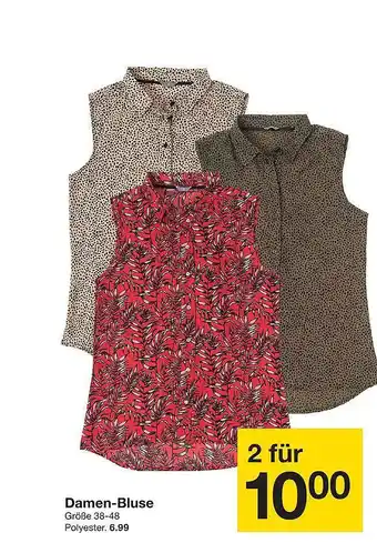 Zeeman Damen Bluse Angebot