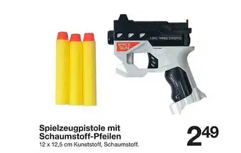 Zeeman Spielzeugpistole Mit Schaumstoff Pfeilen Angebot