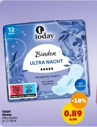 PENNY TODAY Binden Angebot