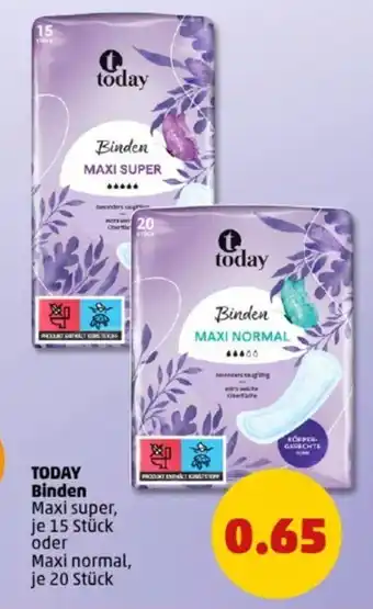 PENNY TODAY Binden Angebot