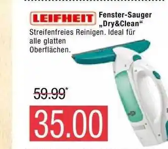 Marktkauf Fenster-Sauger,,Dry&Clean Angebot