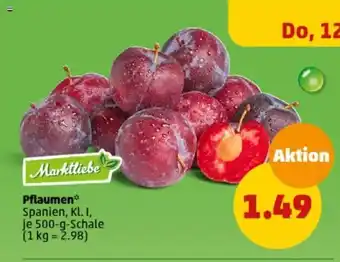 PENNY Marktliebe Pflaumen Angebot