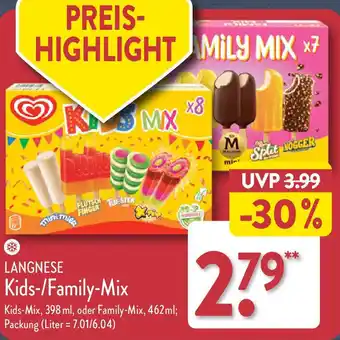 Aldi Nord LANGNESE Kids-Mix Angebot