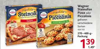 Selgros Wagner Steinofen Pizza Oder Piccolinis 270-400g Angebot