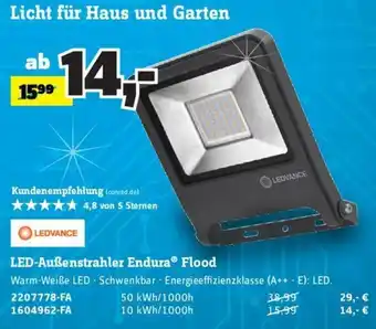 Conrad Ledvance LED Außenstrahler Endura Flood Angebot