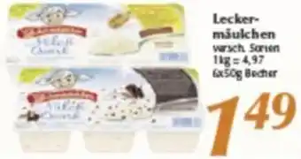 inkoop Leckermäulchen Angebot
