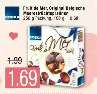 Marktkauf Fruit de Mer, Original Belgische Meeresfrüchtepralinen Angebot