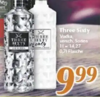 inkoop Three Sixty Vodka Angebot