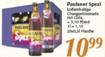 inkoop Paulaner Spezi Angebot