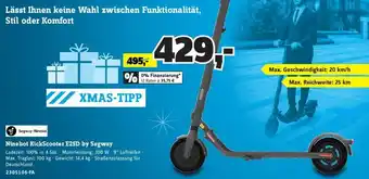 Conrad Segway Ninebot KickScooter E25D by Segway Angebot