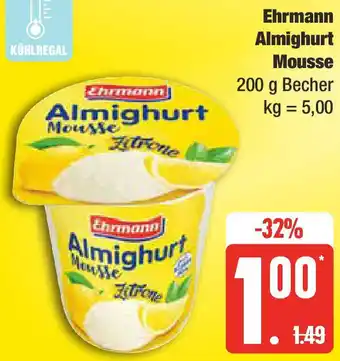 Edeka Ehrmann Almighurt Mousse Angebot