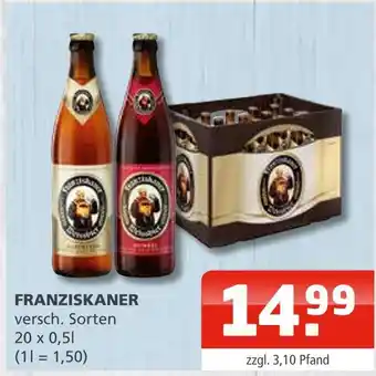 Getränke Oase Franziskaner Angebot