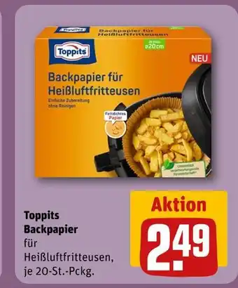 REWE Toppits backpapier Angebot
