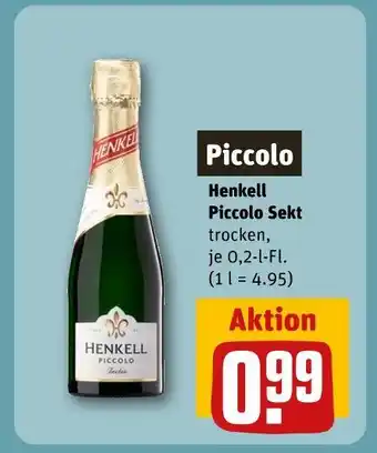 REWE Henkell piccolo sekt Angebot