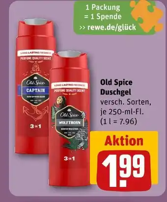 REWE Old spice duschgel Angebot