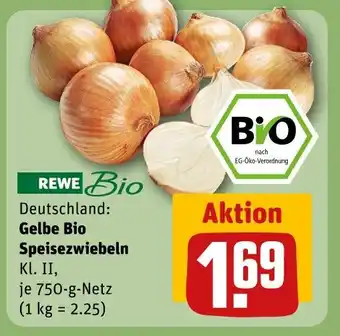 REWE Rewe bio gelbe bio speisezwiebeln Angebot
