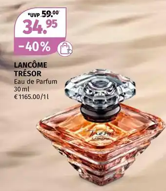 Müller Lancôme trésor eau de parfum Angebot