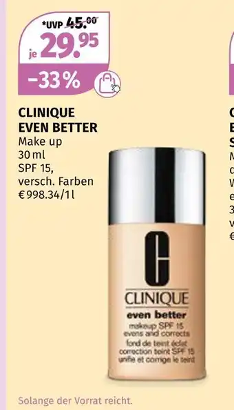 Müller Clinique even better Angebot