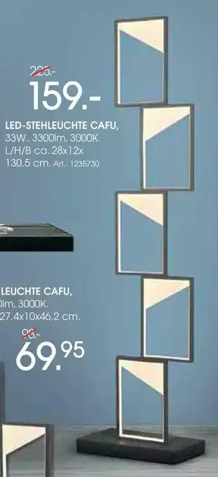 Zurbrüggen Led-stehleuchte cafu oder led-tischleuchte cafu Angebot