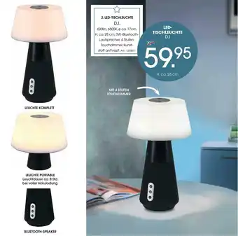 Zurbrüggen Led-tischleuchte dj Angebot
