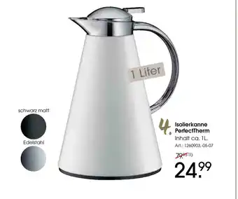 Zurbrüggen Isolierkanne perfecttherm Angebot