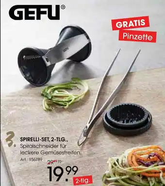 Zurbrüggen Gefu spirelli-set Angebot