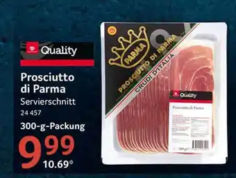 Selgros Quality Prosciutto Di Parma 300g Angebot