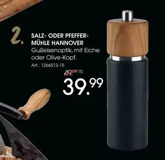 Zurbrüggen Zassenhaus salz- oder pfeffermühle hannover Angebot