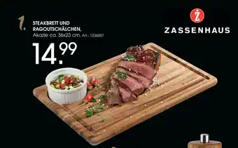 Zurbrüggen Zassenhaus steakbrett und ragoutschälchen Angebot