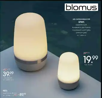 Zurbrüggen Blomus led-outdoorleuchte spirit Angebot