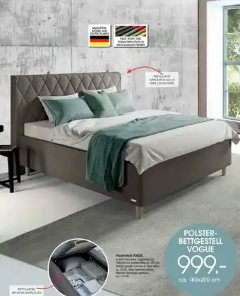 Zurbrüggen Schlaraffia polsterbett vogue Angebot