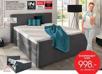 Zurbrüggen Intro boxspringbett paris Angebot