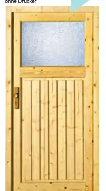 Hellweg Holz-Nebeneingangstür Angebot