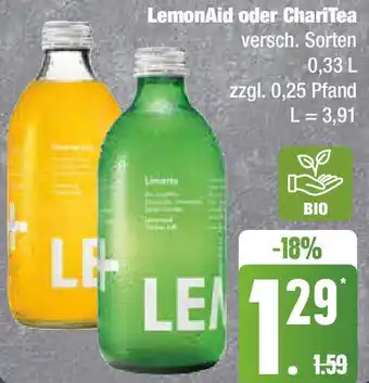 Edeka LemonAid oder ChariTea Angebot