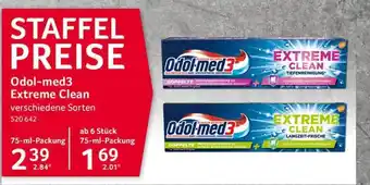 Selgros Odol Med3 Extreme Clean 75ml Angebot