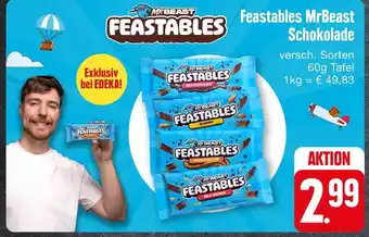Edeka Mrbeast feastables mrbeast schokolade Angebot