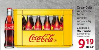 Selgros Coca-cola 24x0,33L Angebot