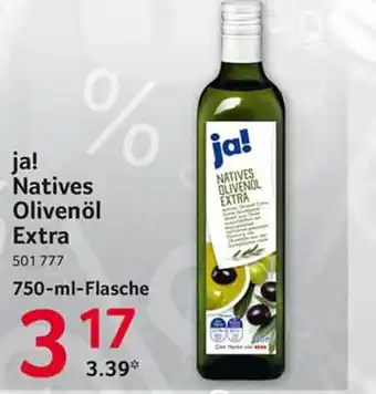 Selgros Ja! Natives Olivenöl Extra 750ml Angebot