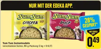 Edeka Yum yum instantnudeln Angebot