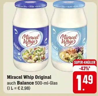 Edeka Miracel whip original auch balance Angebot