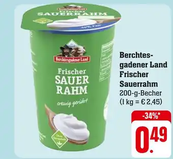 Edeka Berchtesgadener land frischer sauerrahm Angebot