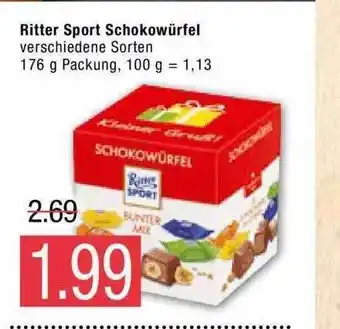 Marktkauf Ritter Sport Schokowürfel Angebot