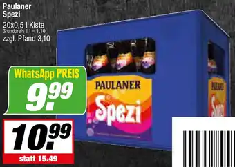 L. STROETMANN GROSSMARKT Paulaner Spezi Angebot