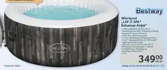 Selgros Bestway Whirlpool „lay-z-spa Bahamas Airjet” Angebot